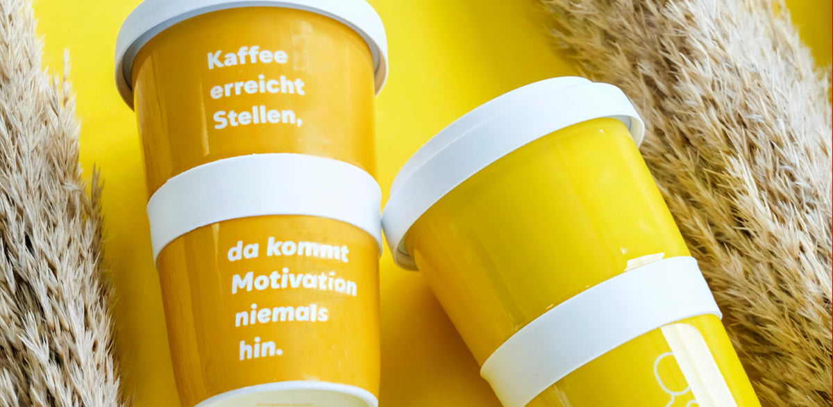 Home of Jobs - Coffee To Go Becher aus Porzellan