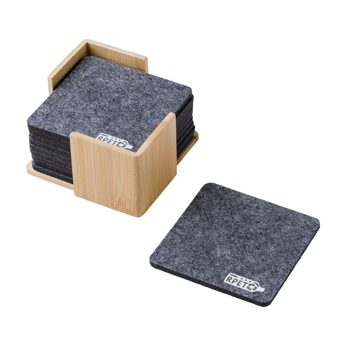 Untersetzer Set Lawrence, Bambushalter