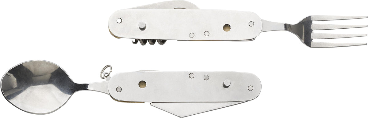 Besteck Set Ainsley, Bambus, 6 in 1