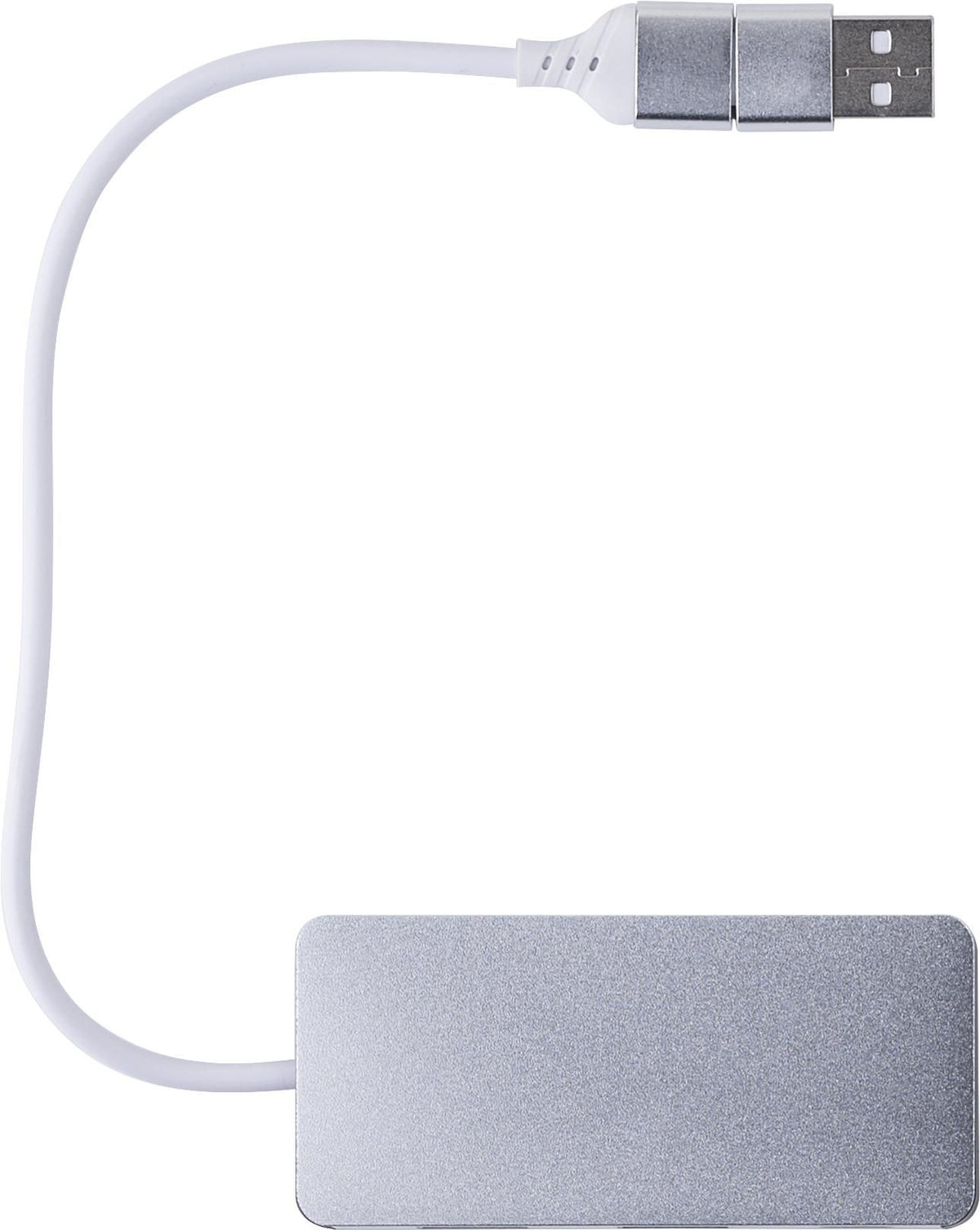USB Hub Layton, Aluminium, 3 Anschlüsse