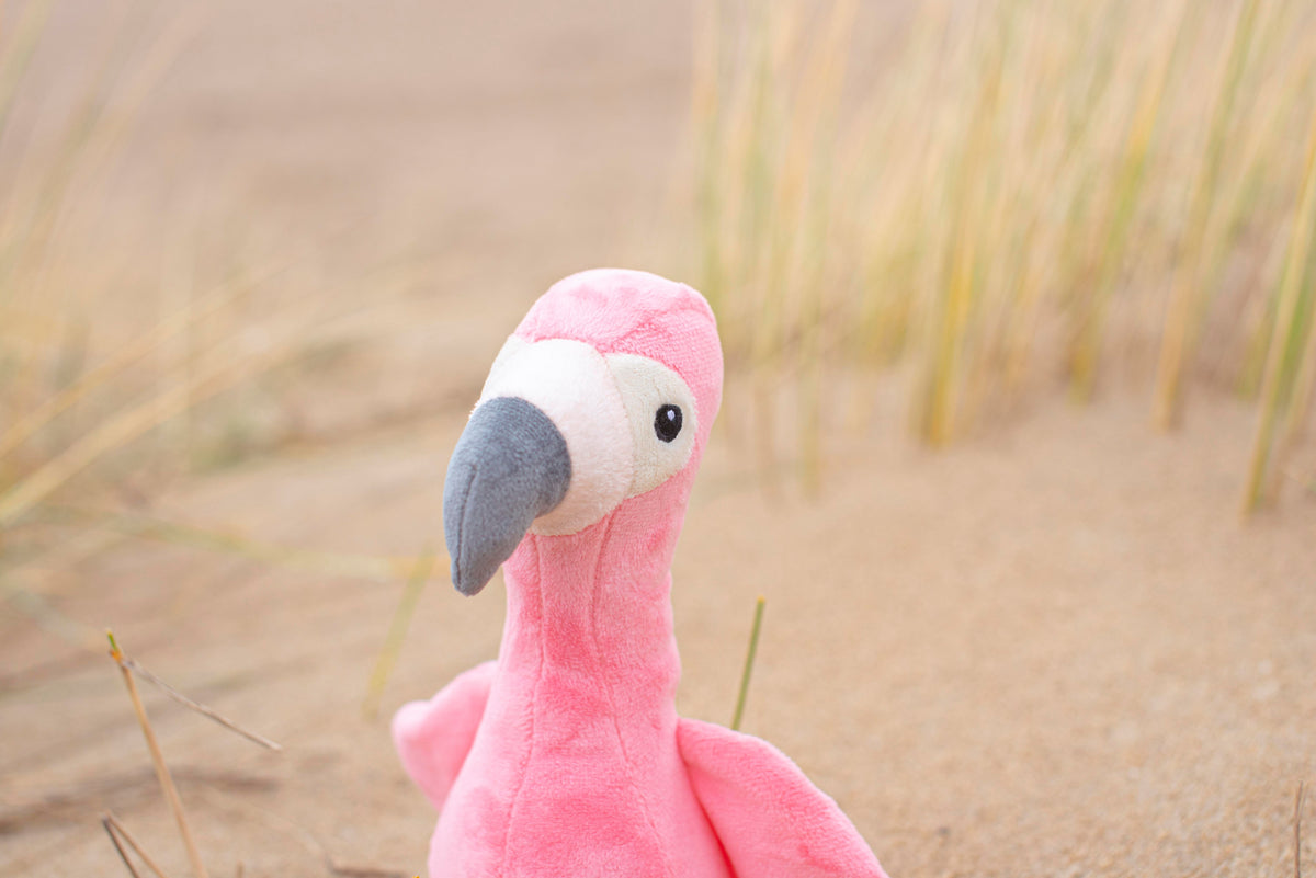 Plüschflamingo Alicia, 18 cm