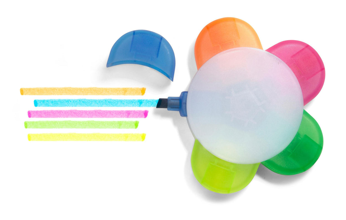 Textmarkerset Brodie, Kunststoff, 5 Farben