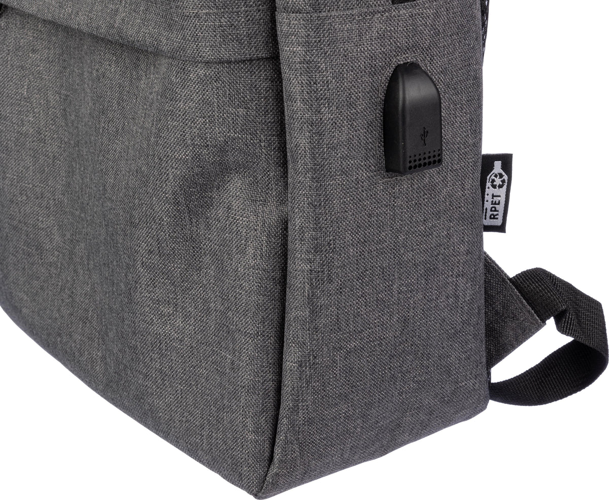 Laptop Rucksack Henrik, USB Anschluss