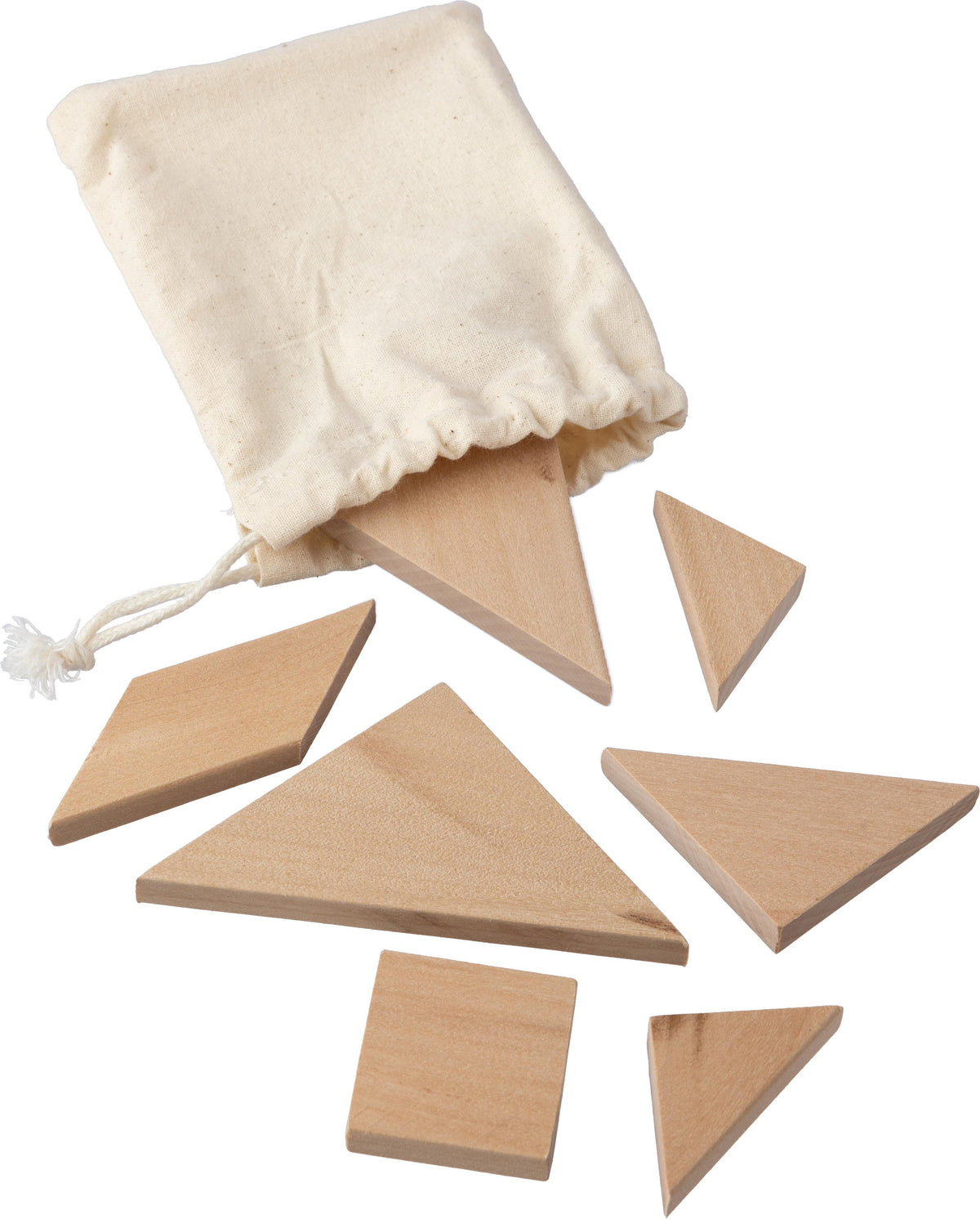 Puzzle Ulrike, Holz, Tangram