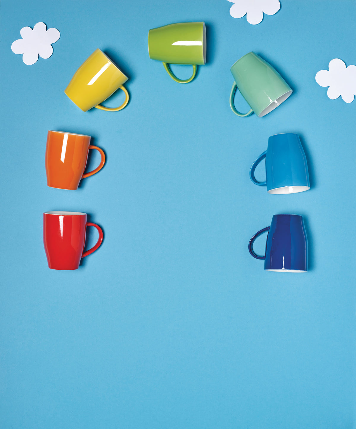 Tasse Paula, New Bone China, Zweifarbig