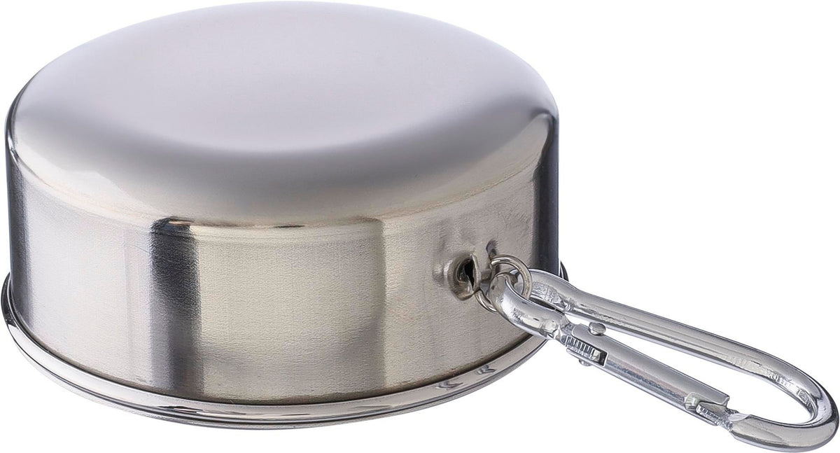 Faltbecher Annette, Edelstahl 304, 220 ml