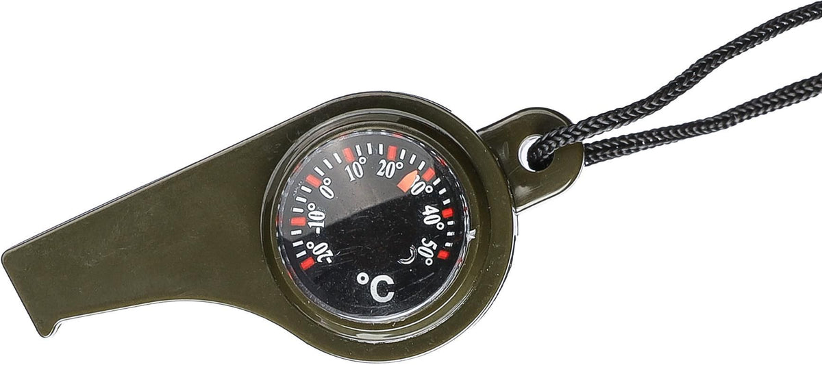 Pfeife Damon, Mit Kompass und Thermometer