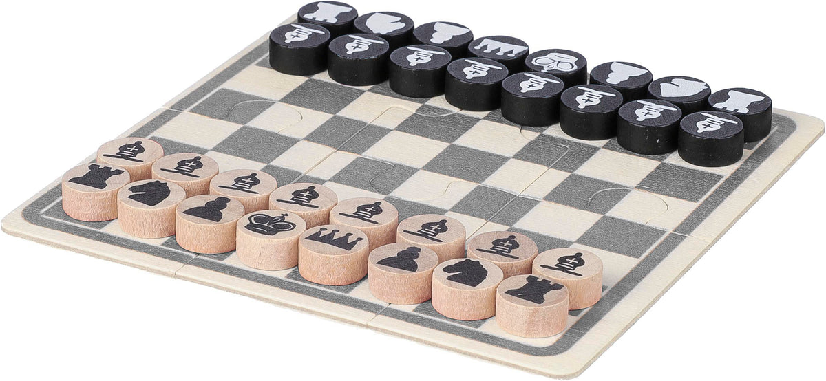 Schachspiel Hank, Holz