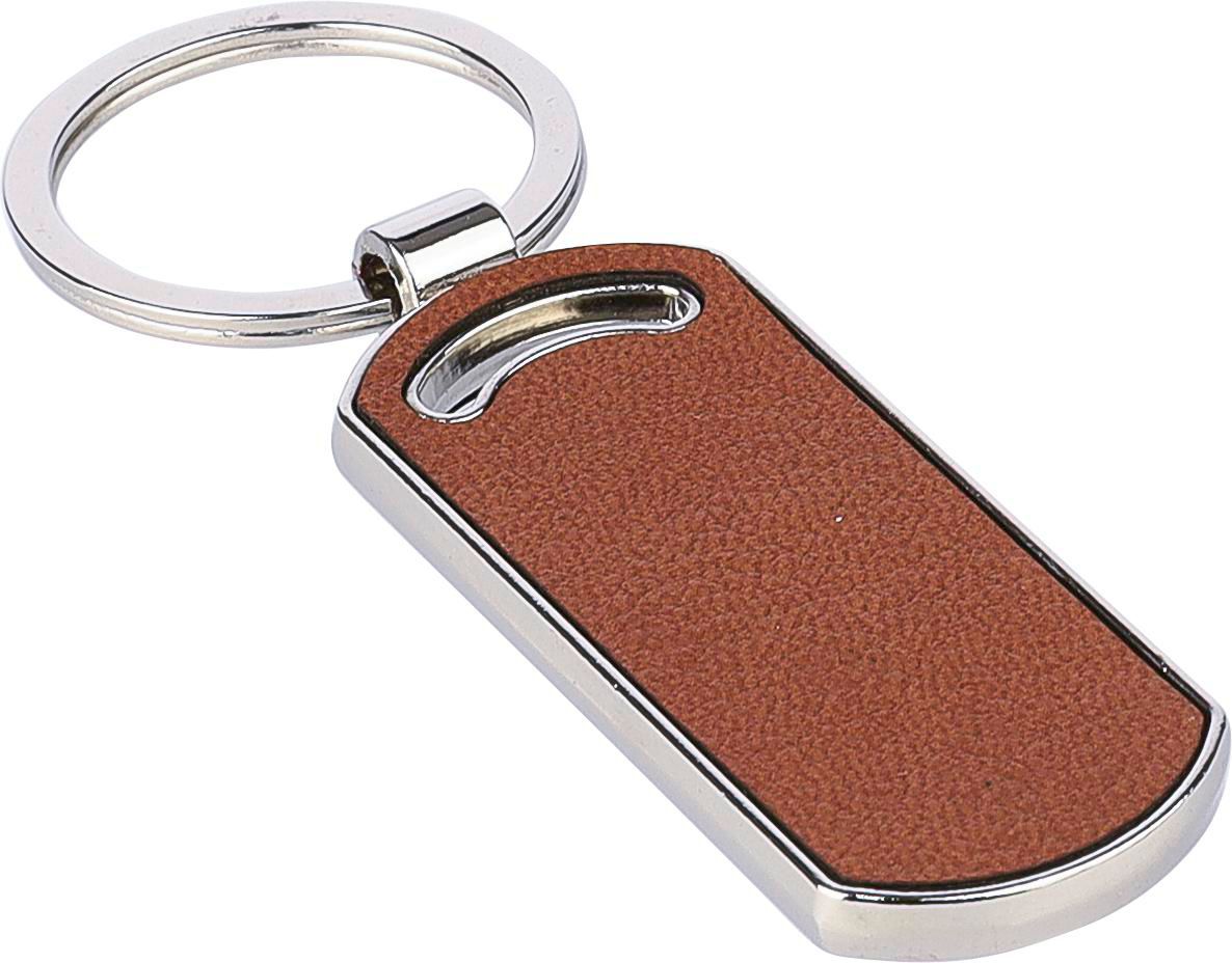 Schlüsselanhänger Jill, Leder, Oval