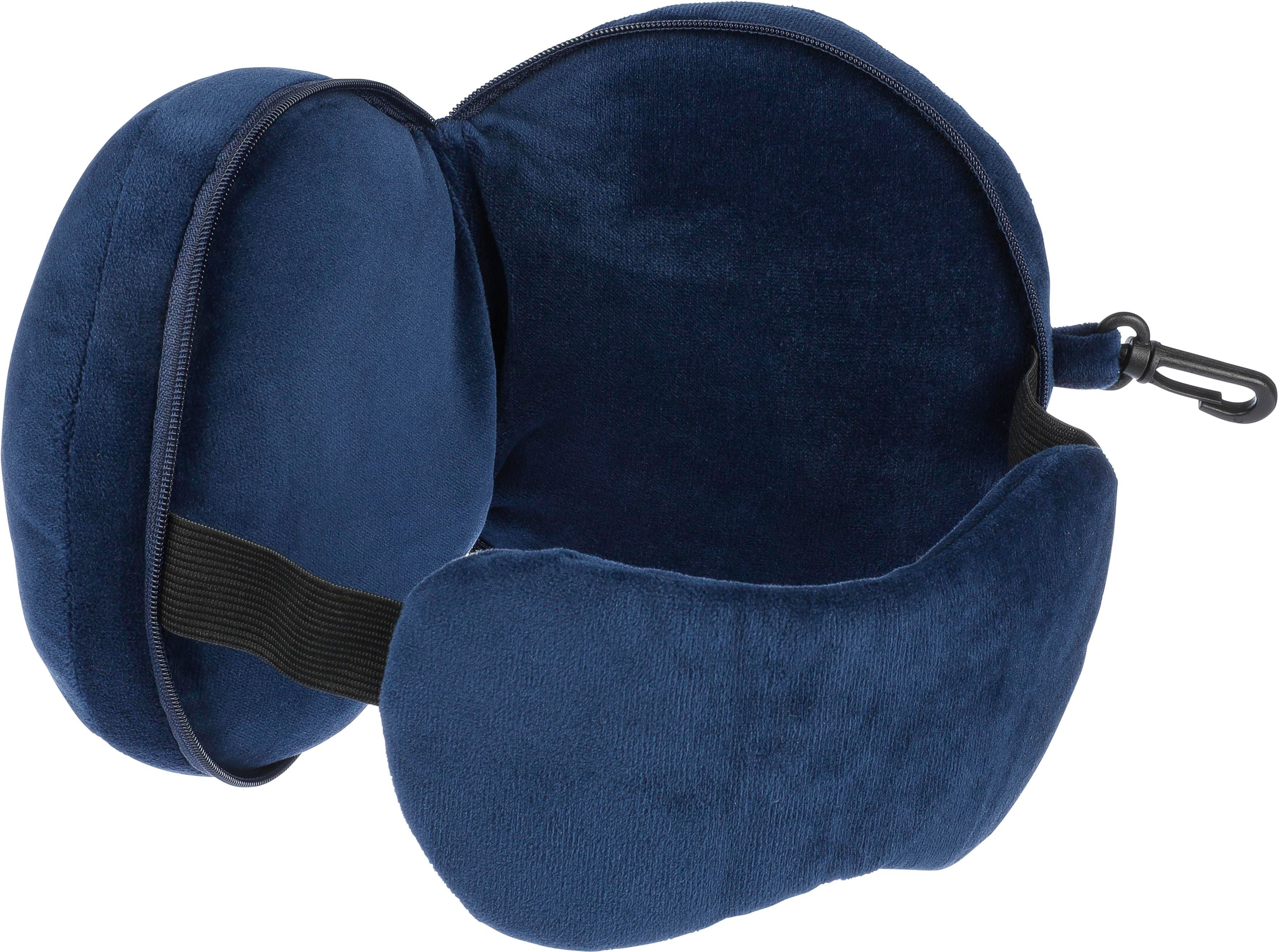 Reisekissen Leontine, 2 in 1 mit Schlafmaske