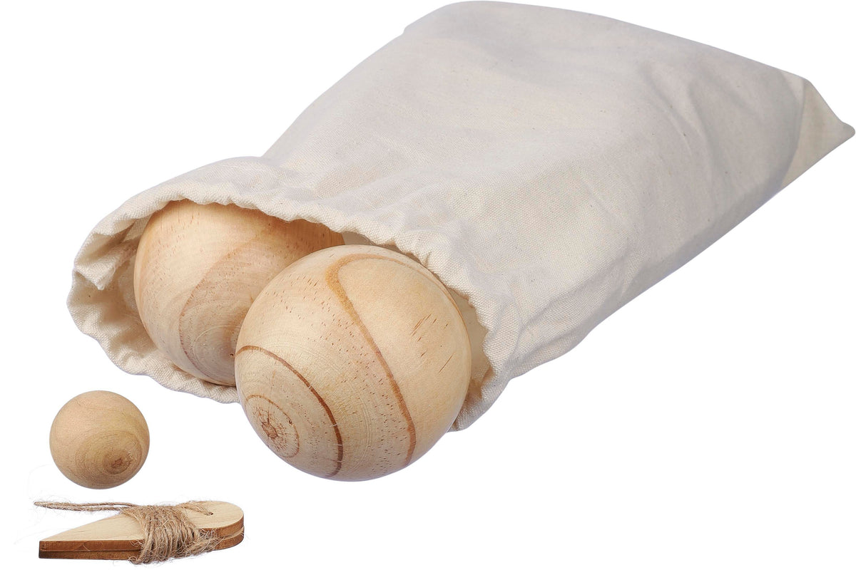 Boccia Set Quillian, Holz