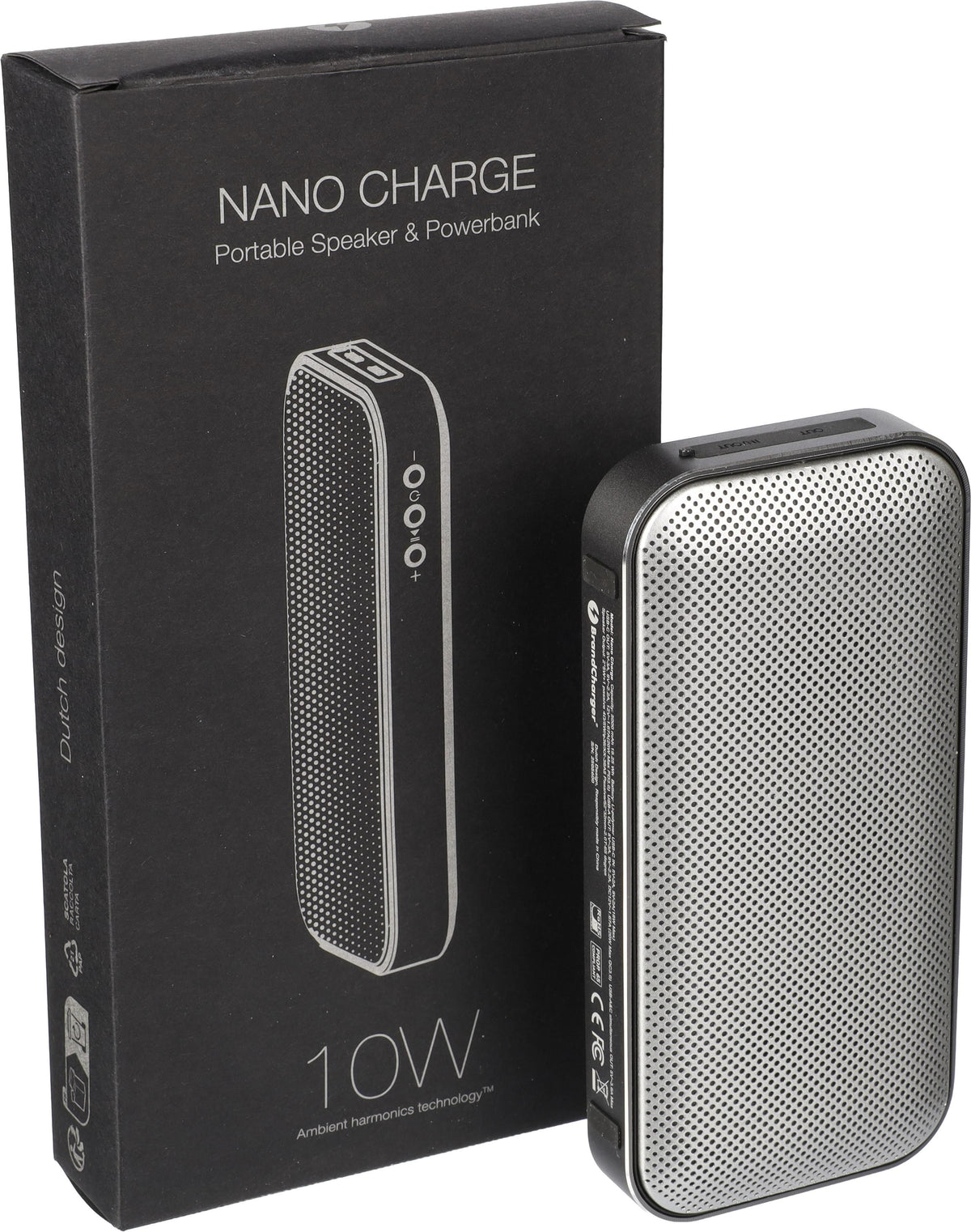 BrandCharger Kabelloser Lautsprecher Nano Charge, 5.000 mAh