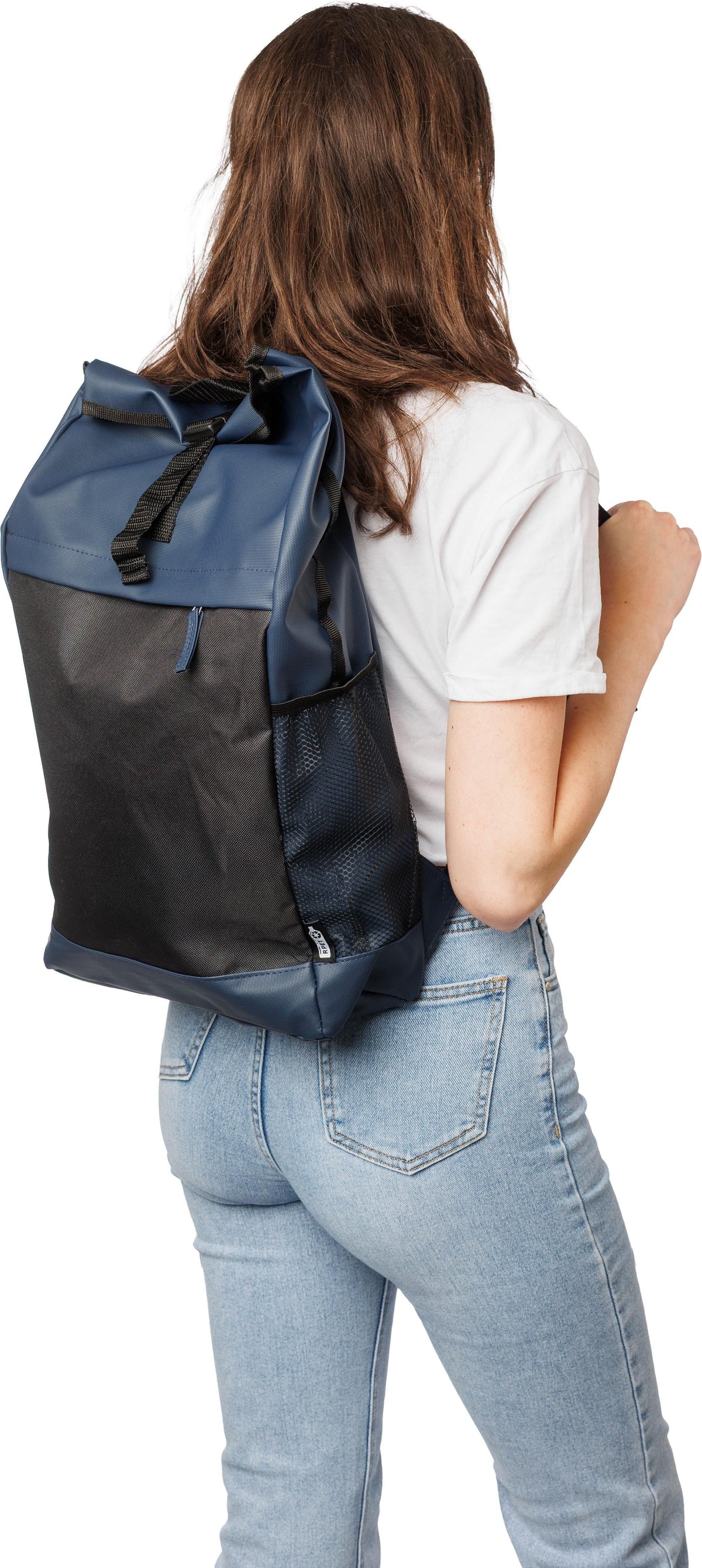 Roll Top Rucksack Yani, Wasserabweisend
