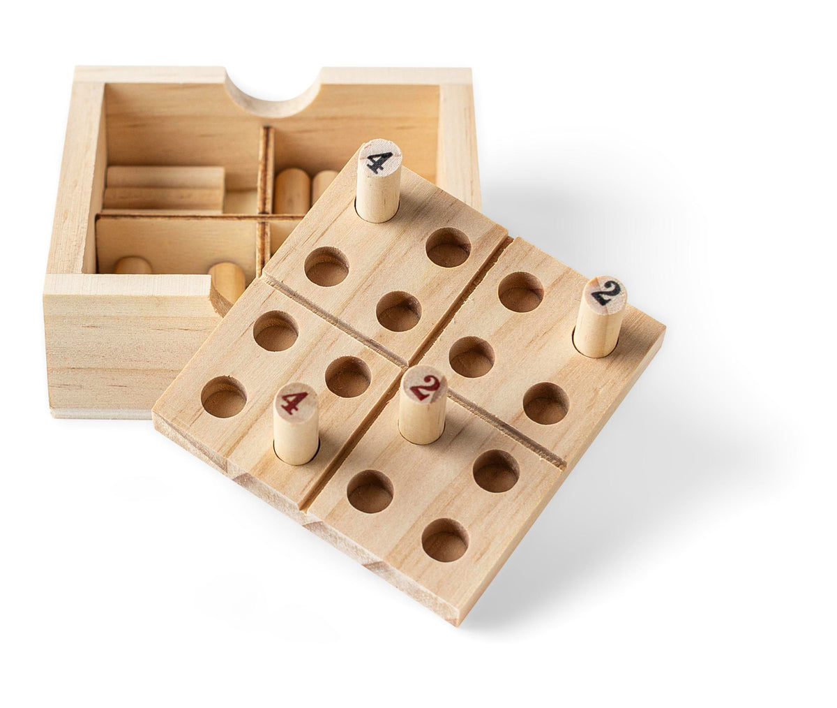 Mini Sudoku Set Kenza, Kiefernholz