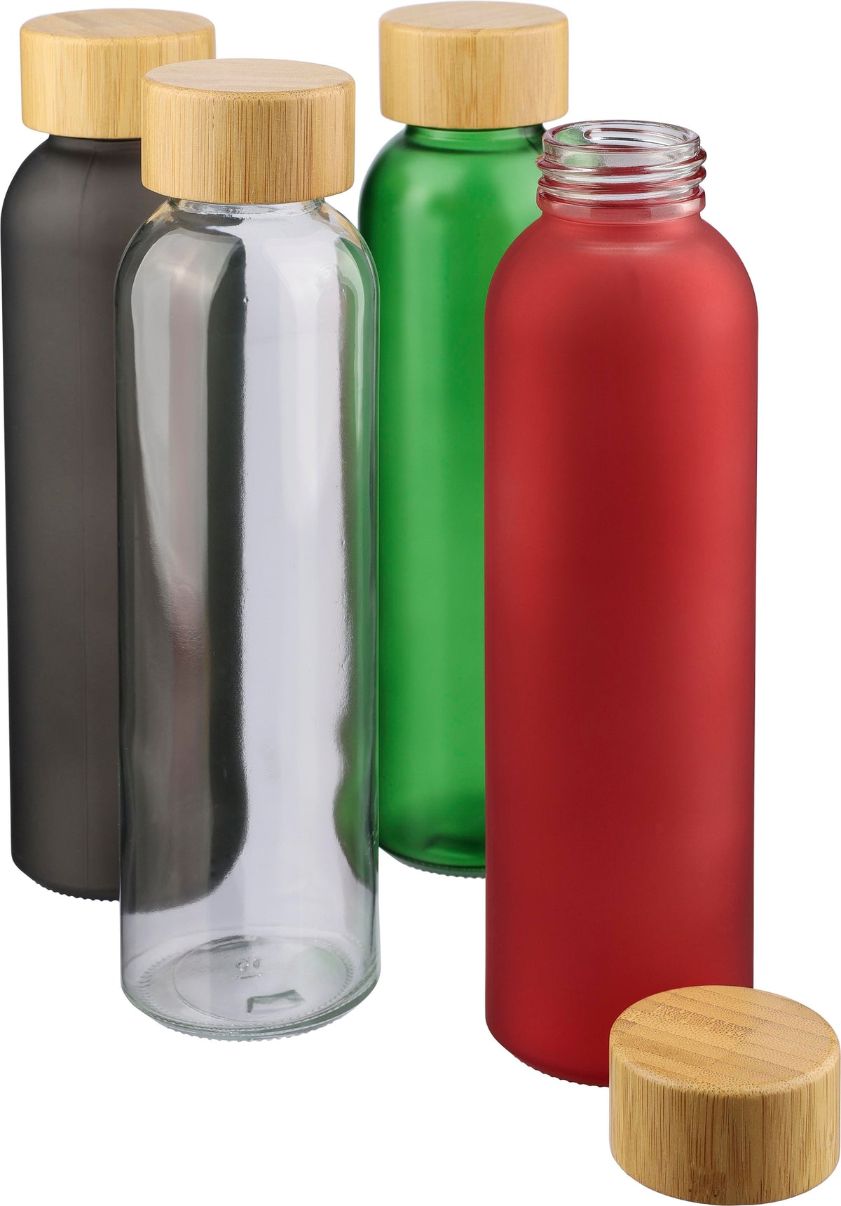 Trinkflasche Levi, Glas, 500 ml