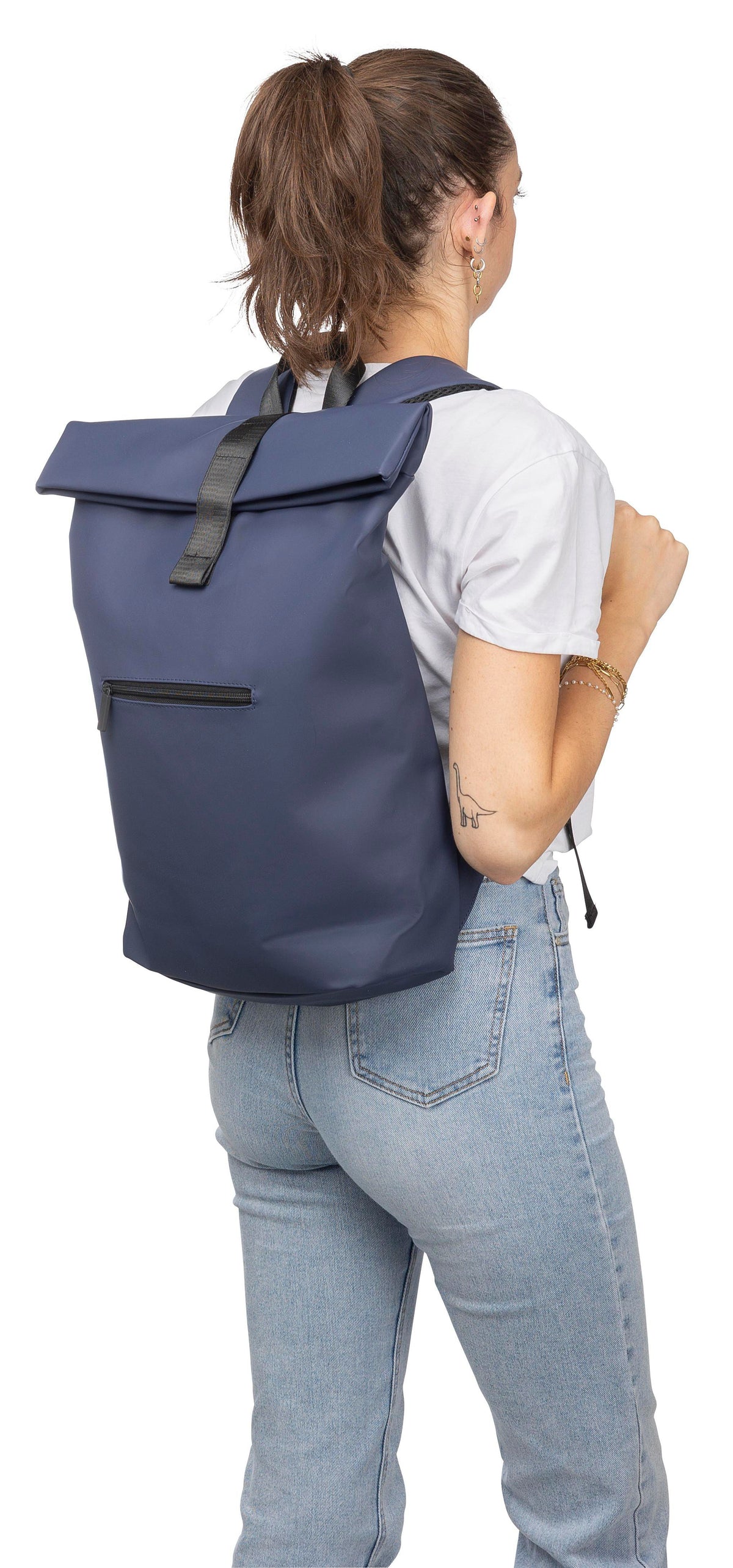 Rucksack Naiya, Rolltop, Laptop 16", 19 l