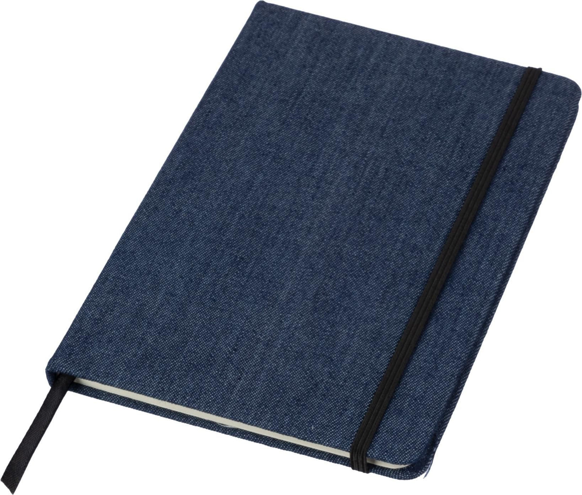 Notizbuch Alfred, Denim, A5, Liniert