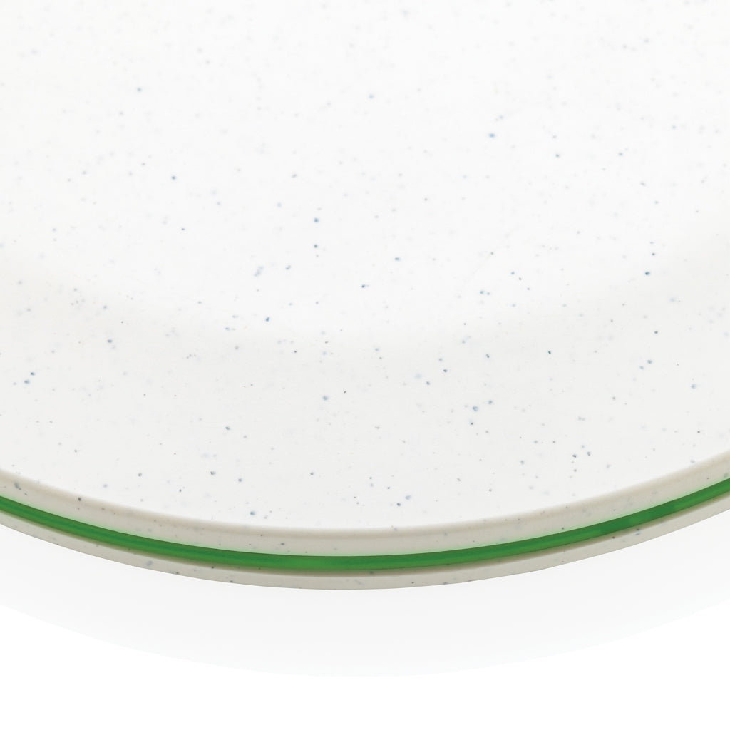 15W-Wireless-Fast-Charger aus recyceltem RCS-Kunststoff – weiß