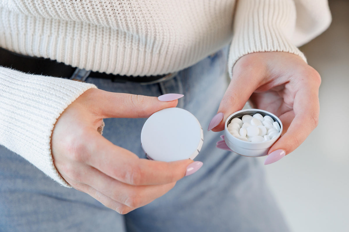 Pfefferminzdose Anika, Klickdeckel
