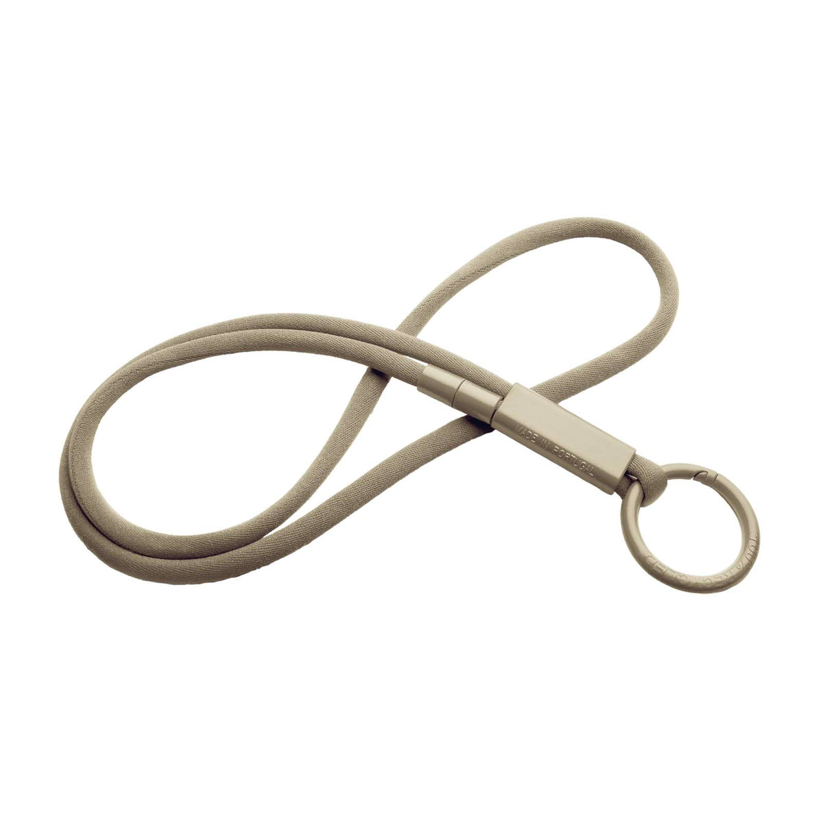 Tubyard Lanyard mit Band – Kaffeebraun