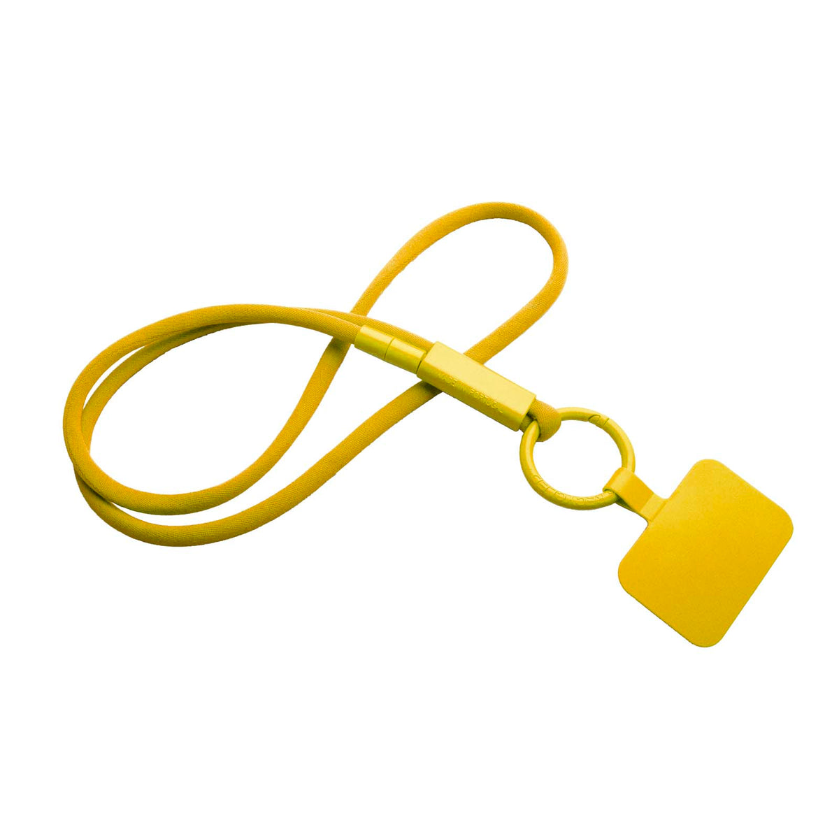 Tubyard Lanyard mit Telefonhalterung und Band – Sonnenorange