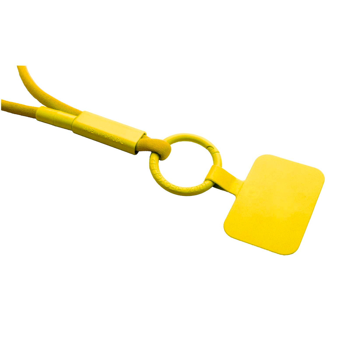 Tubyard Lanyard mit Telefonhalterung und Band – Sonnenorange