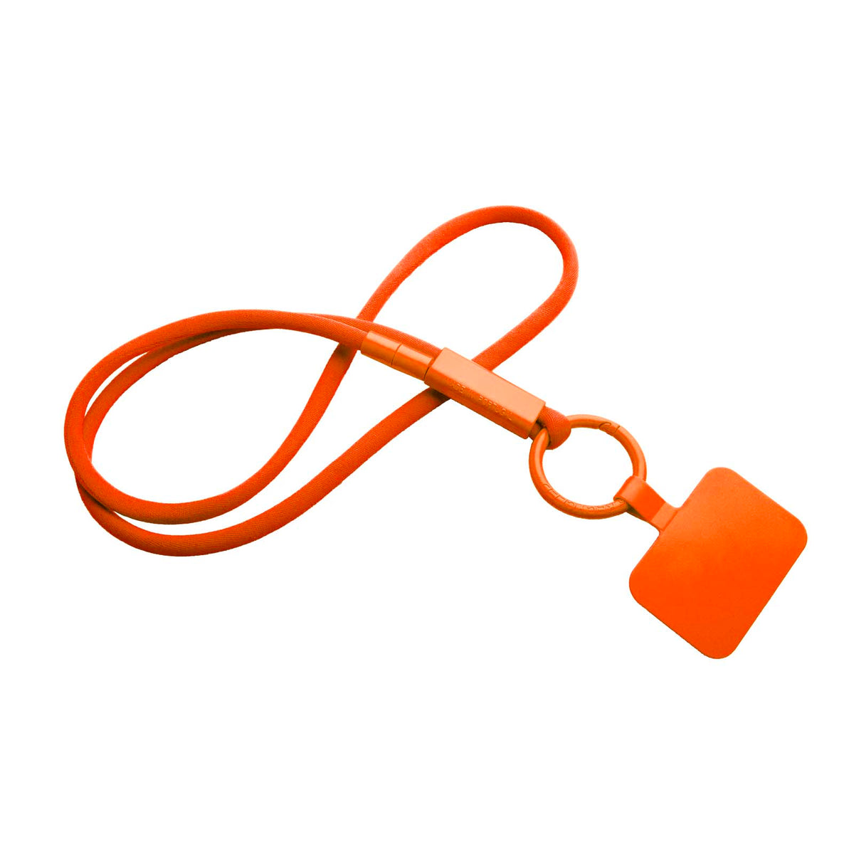 Tubyard Lanyard mit Telefonhalterung und Band – Orange