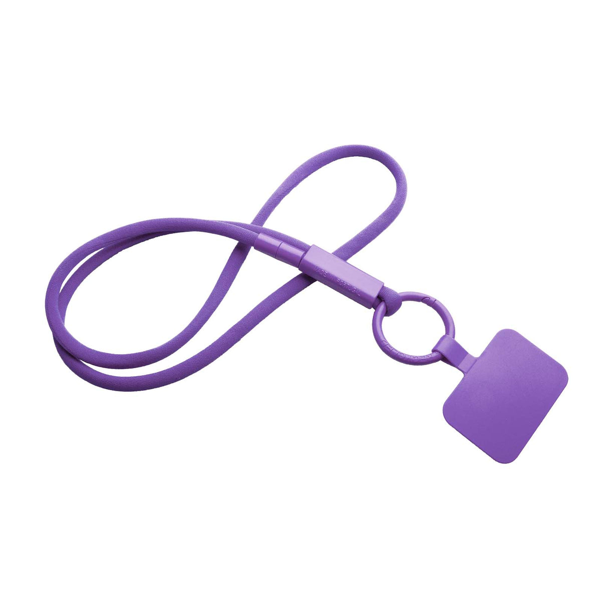 Tubyard Lanyard mit Telefonhalterung und Band – Lila
