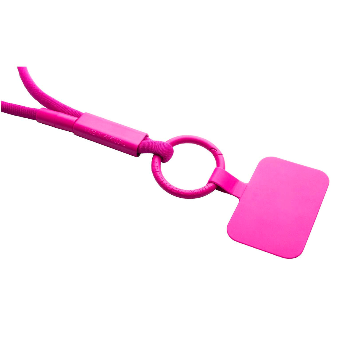 Tubyard Lanyard mit Telefonhalterung und Band – Rosa
