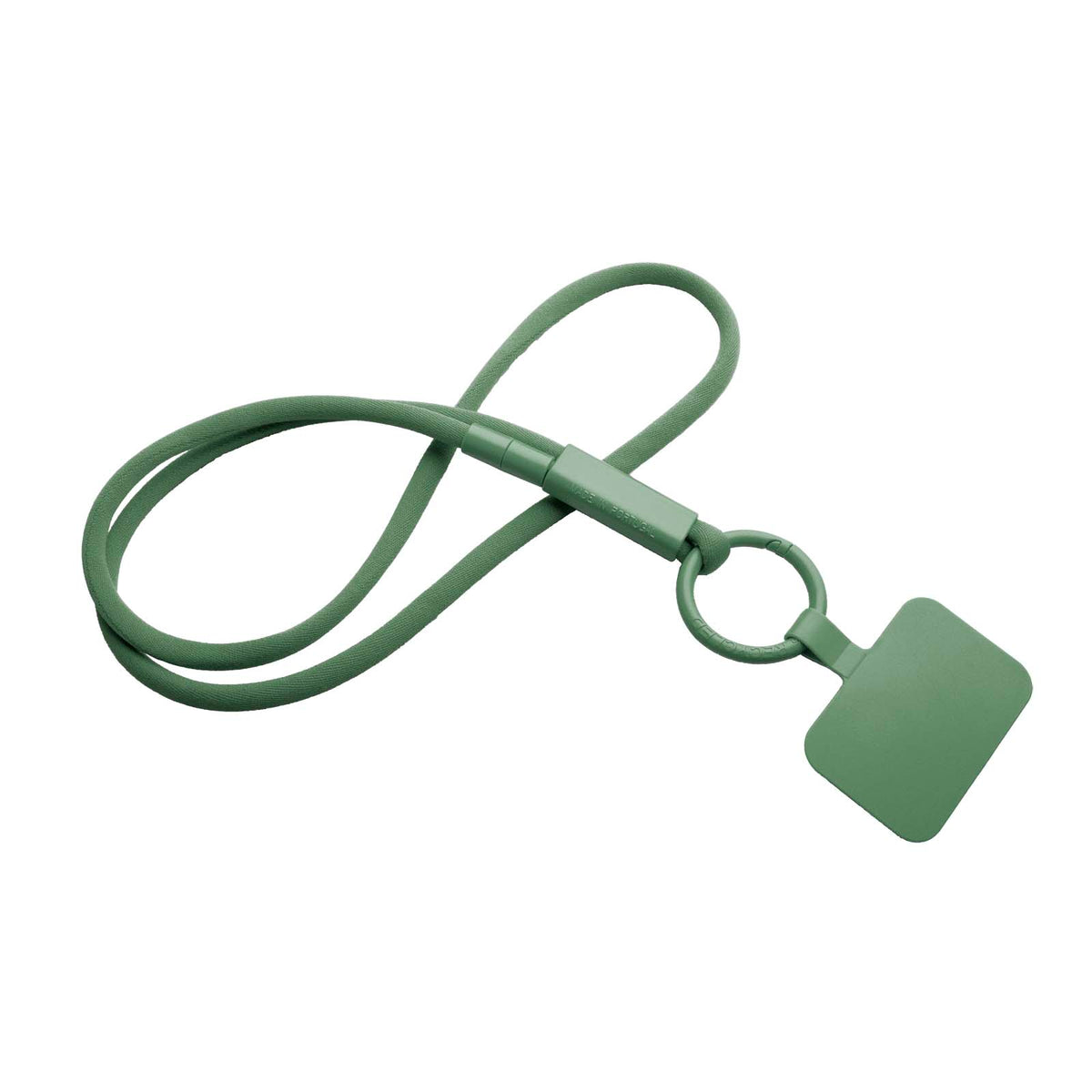 Tubyard Lanyard mit Telefonhalterung und Band – Olive