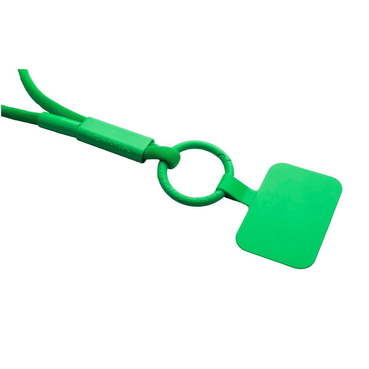 Tubyard Lanyard mit Telefonhalterung und Band – Grün