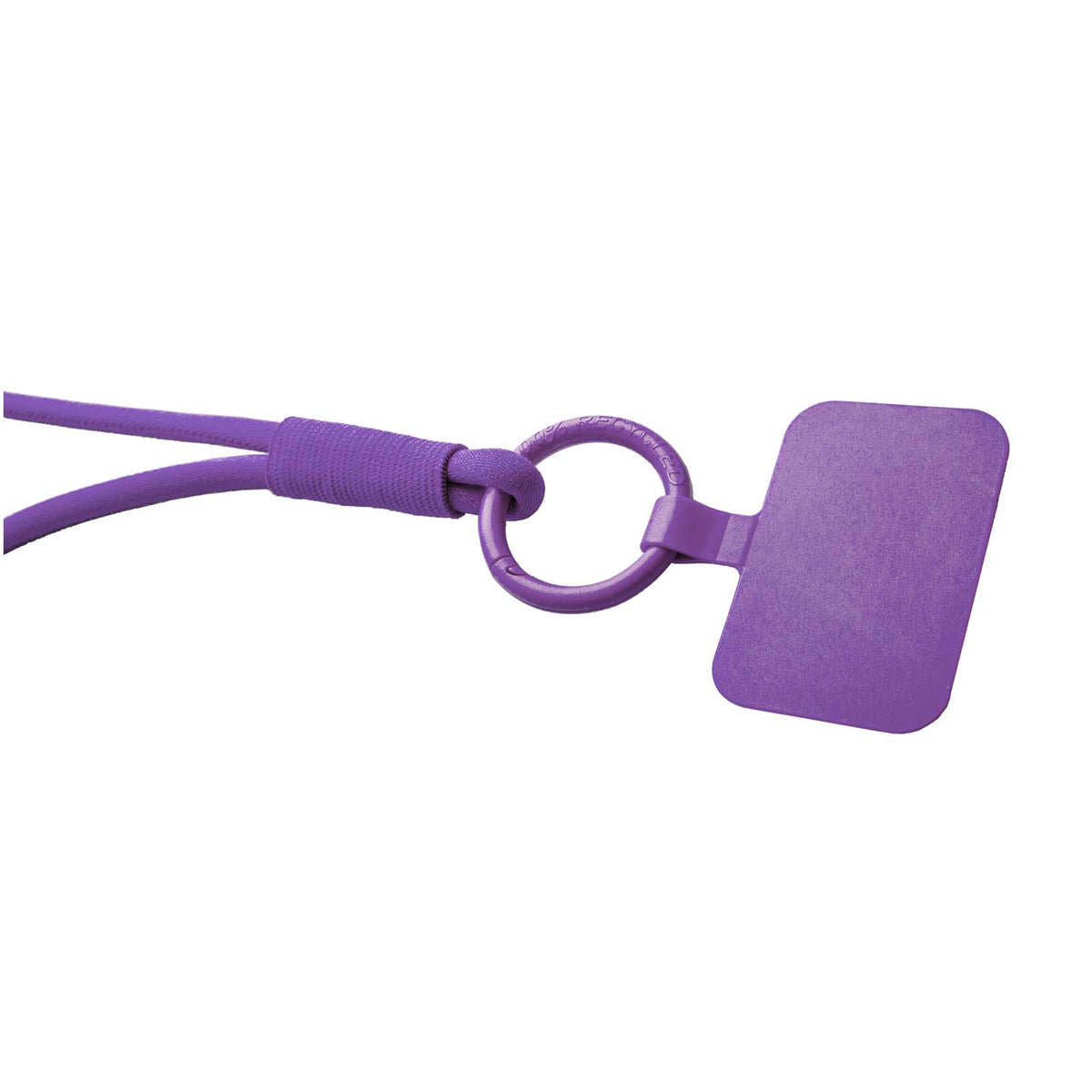 Tubyard Lanyard mit Telefonhalterung und elastischem Band – Lila