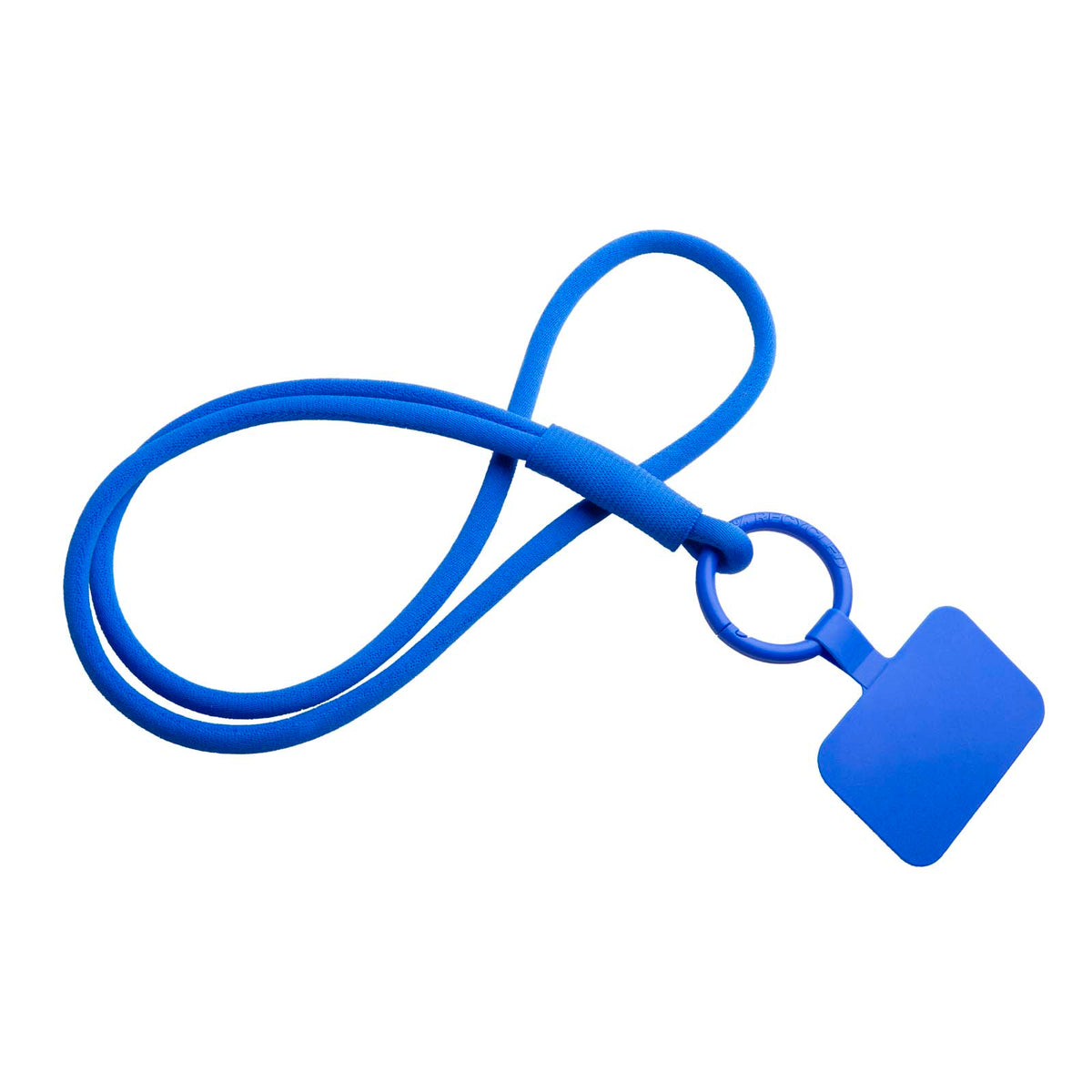 Tubyard Lanyard mit Telefonhalterung und elastischem Band – Ozeanblau