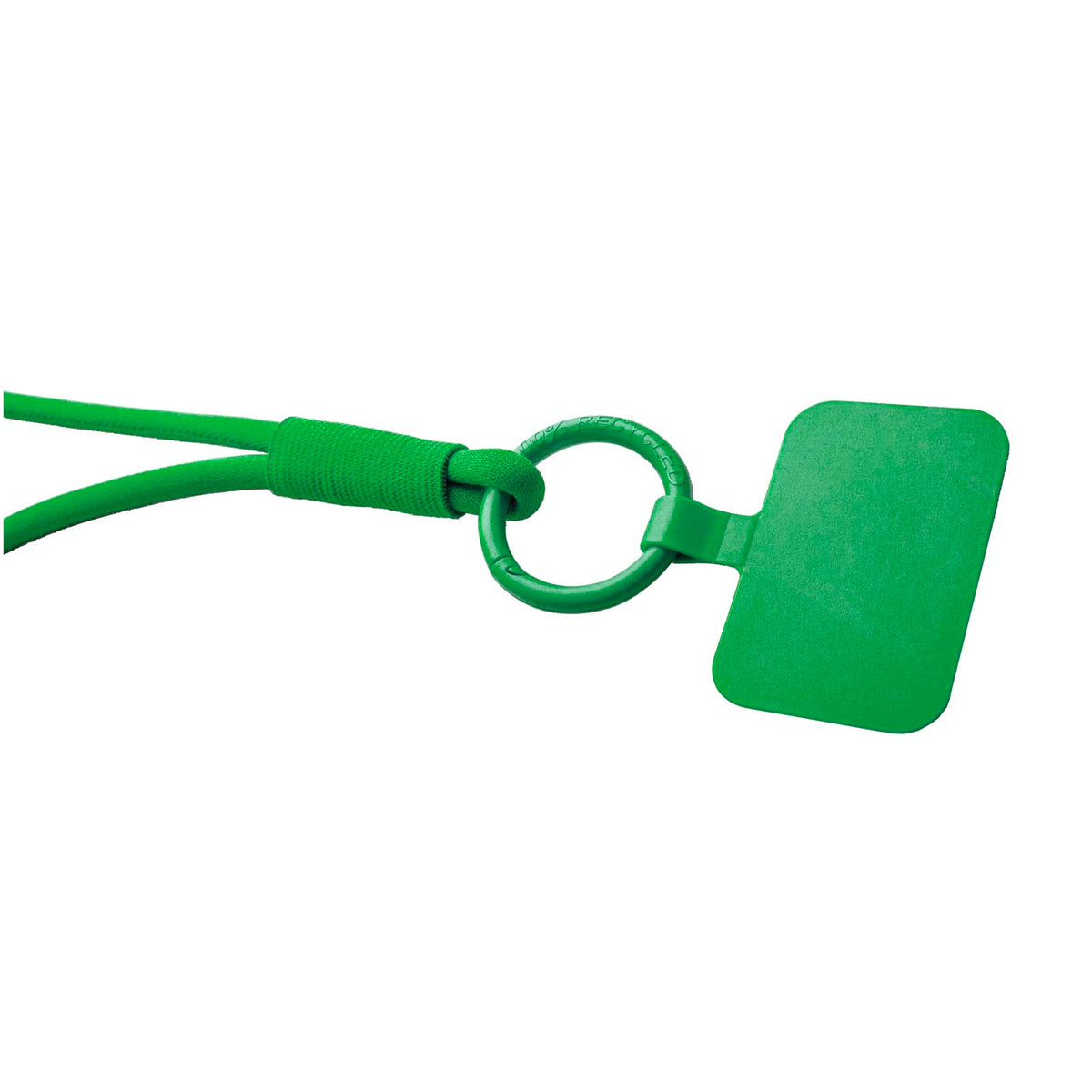 Tubyard Lanyard mit Telefonhalterung und elastischem Band – Grün
