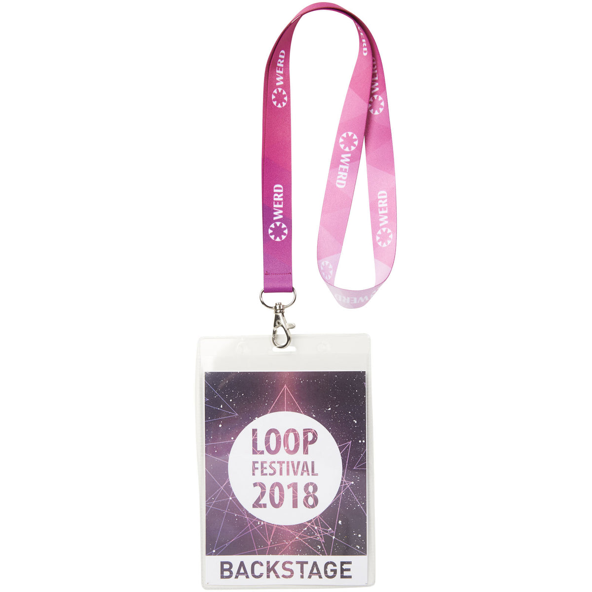 Lana Sublimation Lanyard – Weiss
