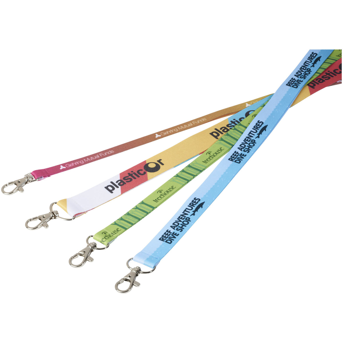 Lana Sublimation Lanyard – Weiss