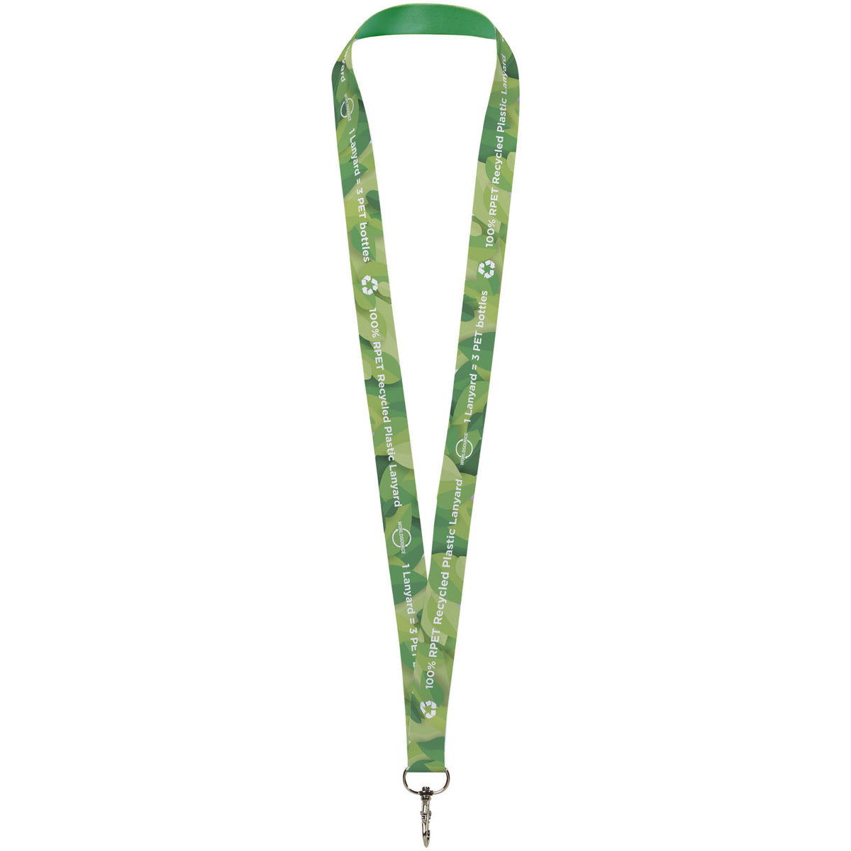 Lana Sublimation Lanyard Kunststoff – Weiss