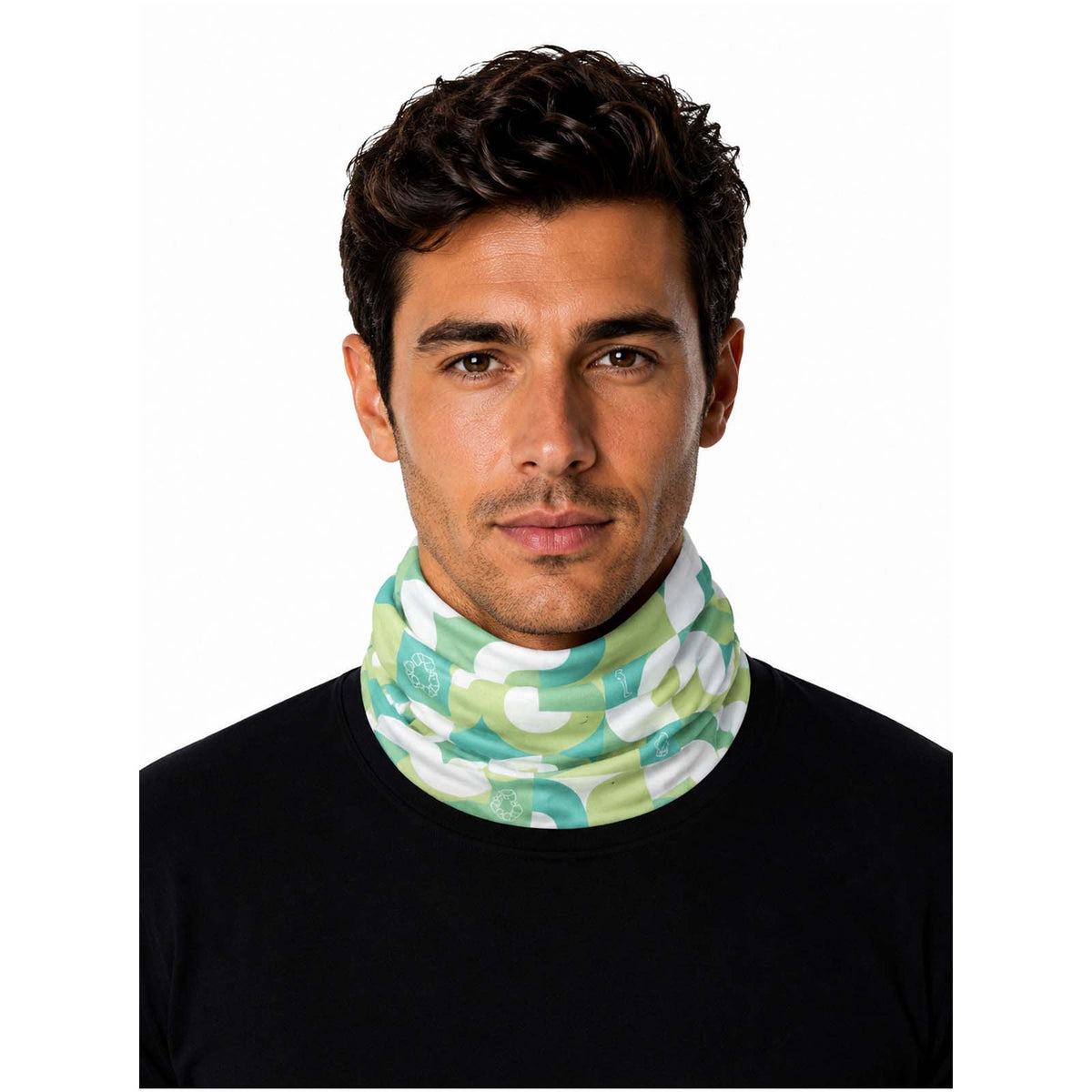 Alice 145 g/m² Sublimation Multi Schal aus PET – Weiss