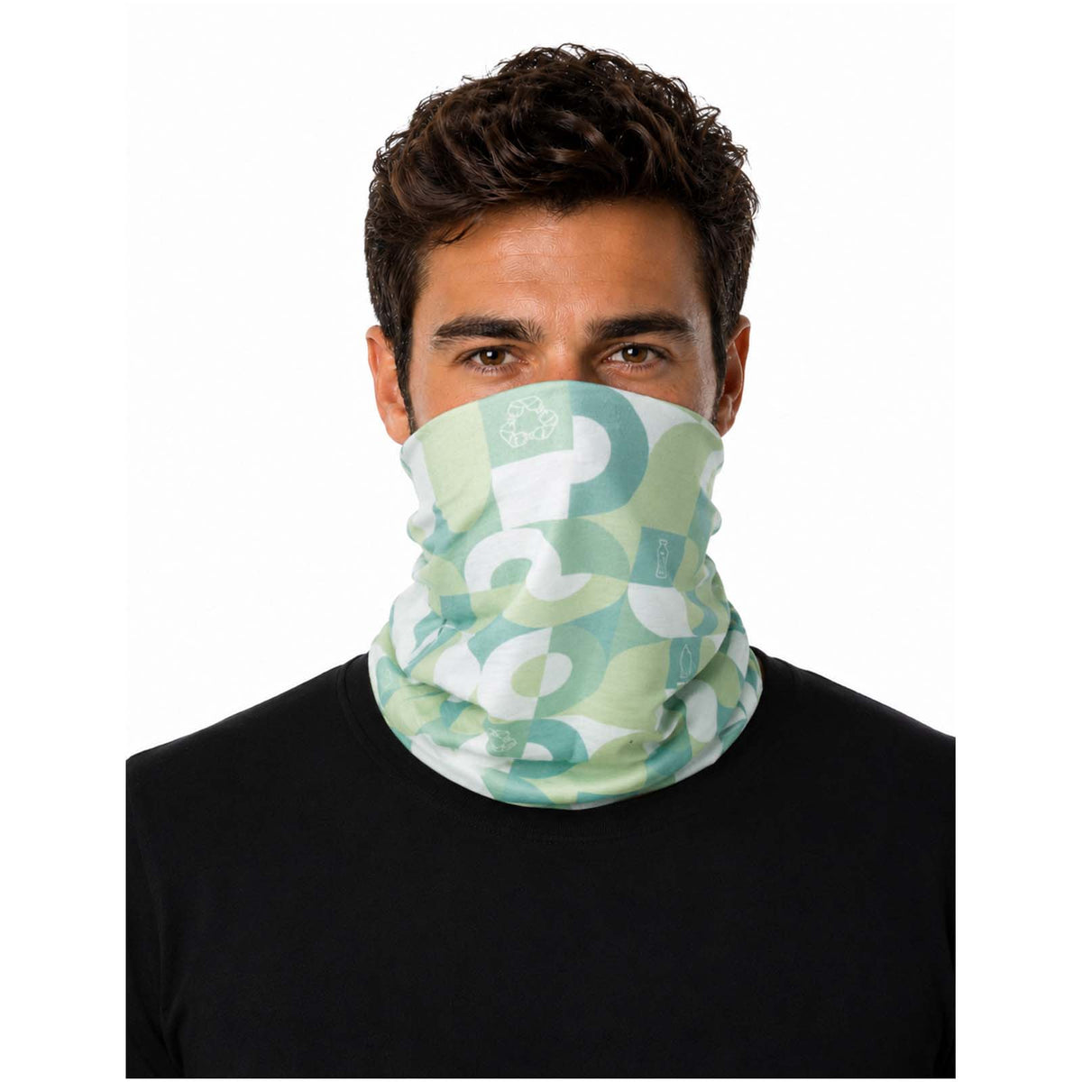 Alice 145 g/m² Sublimation Multi Schal aus PET – Weiss