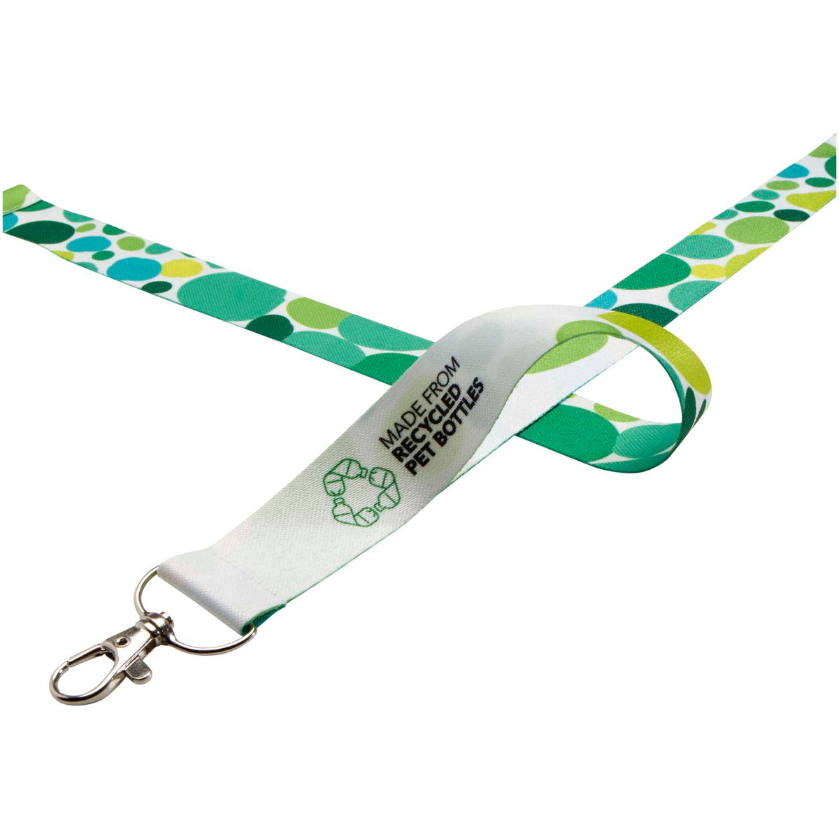 Liv Verstellbares Sublimation Lanyard – Weiss