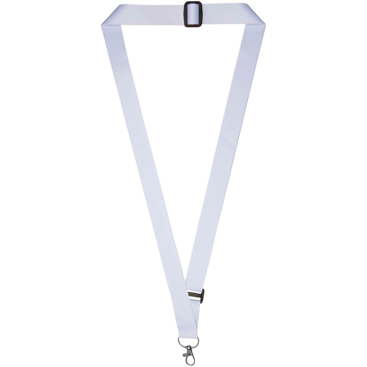 Liv Verstellbares Sublimation Lanyard – Schwarz / Weiss