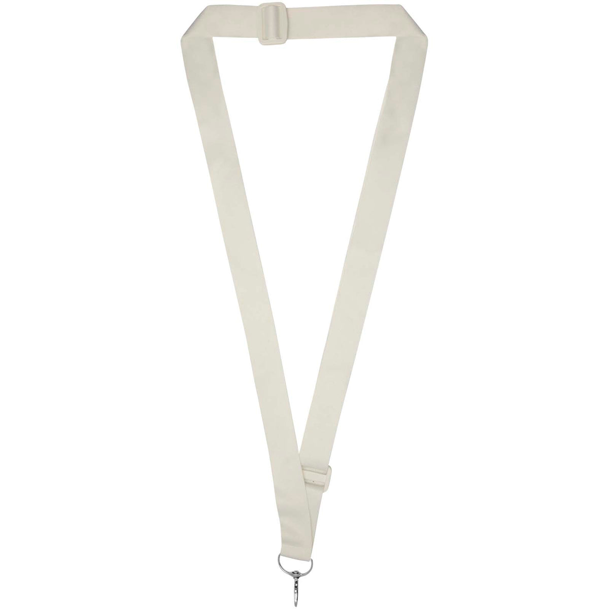 Liv Verstellbares PET Sublimation Lanyard – Weiss