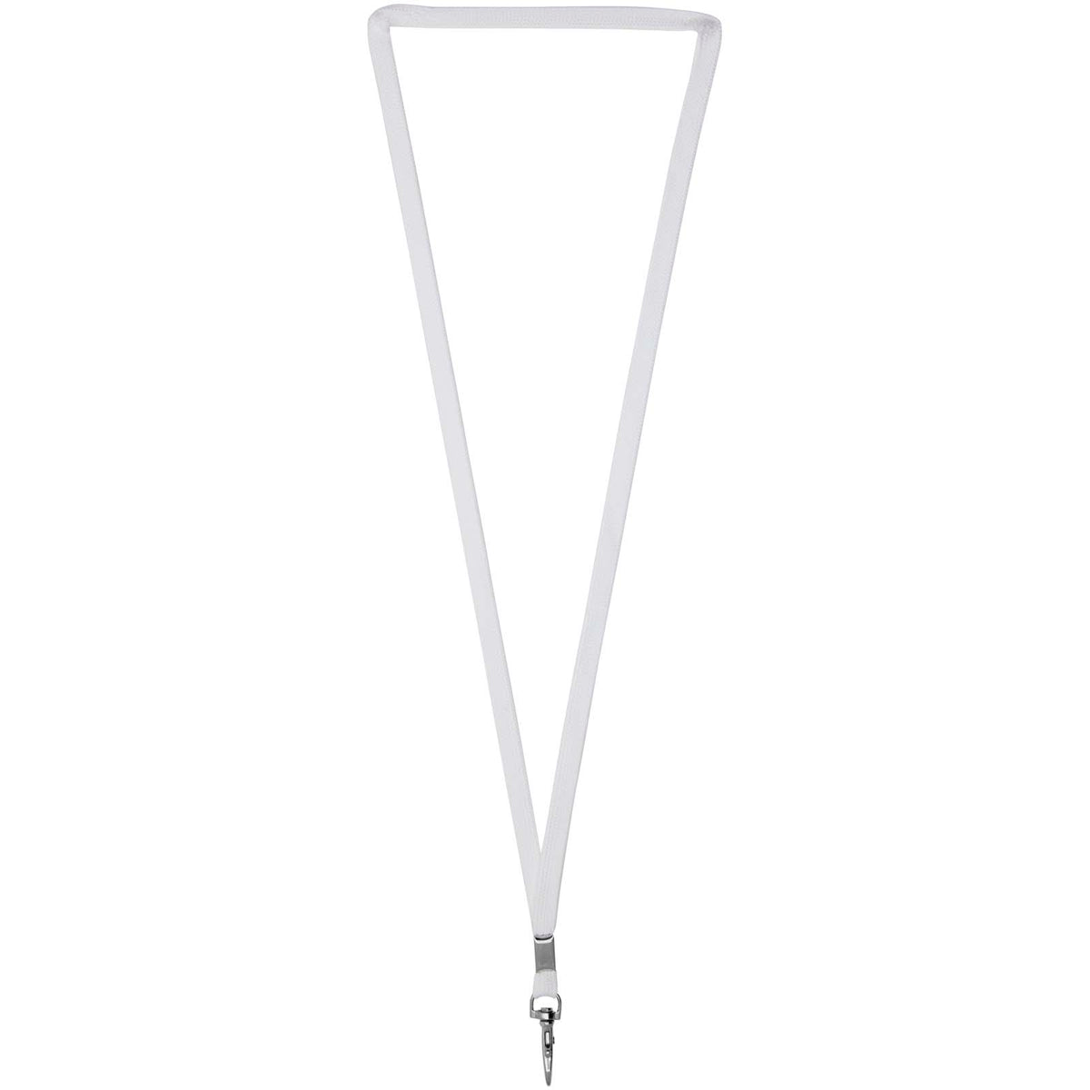 Ava Schlauchförmiges Sublimation Lanyard – Weiss