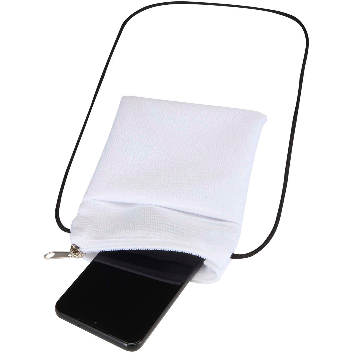 Etta Sublimation Handytasche – Schwarz / Weiss
