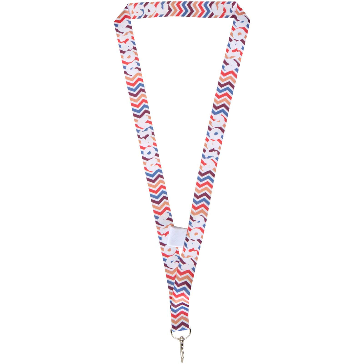 Neve Sublimation Lanyard für mit Loop – Weiss