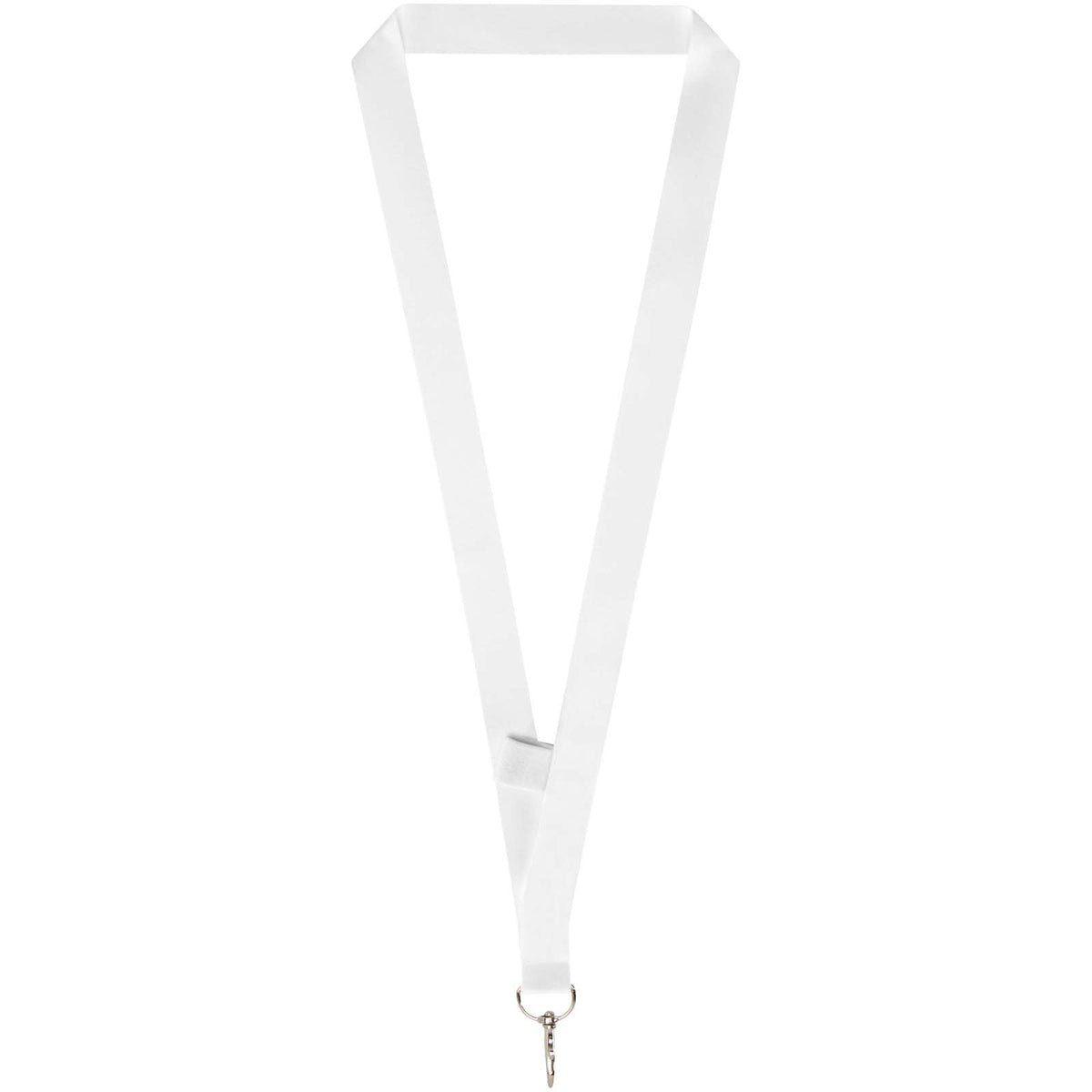 Neve Sublimation Lanyard für mit Loop – Weiss