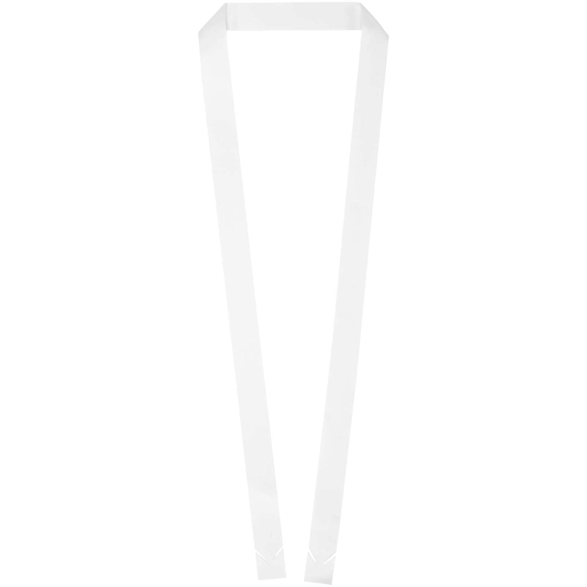 Kord Lanyard mit Papierausweishalter – Weiss