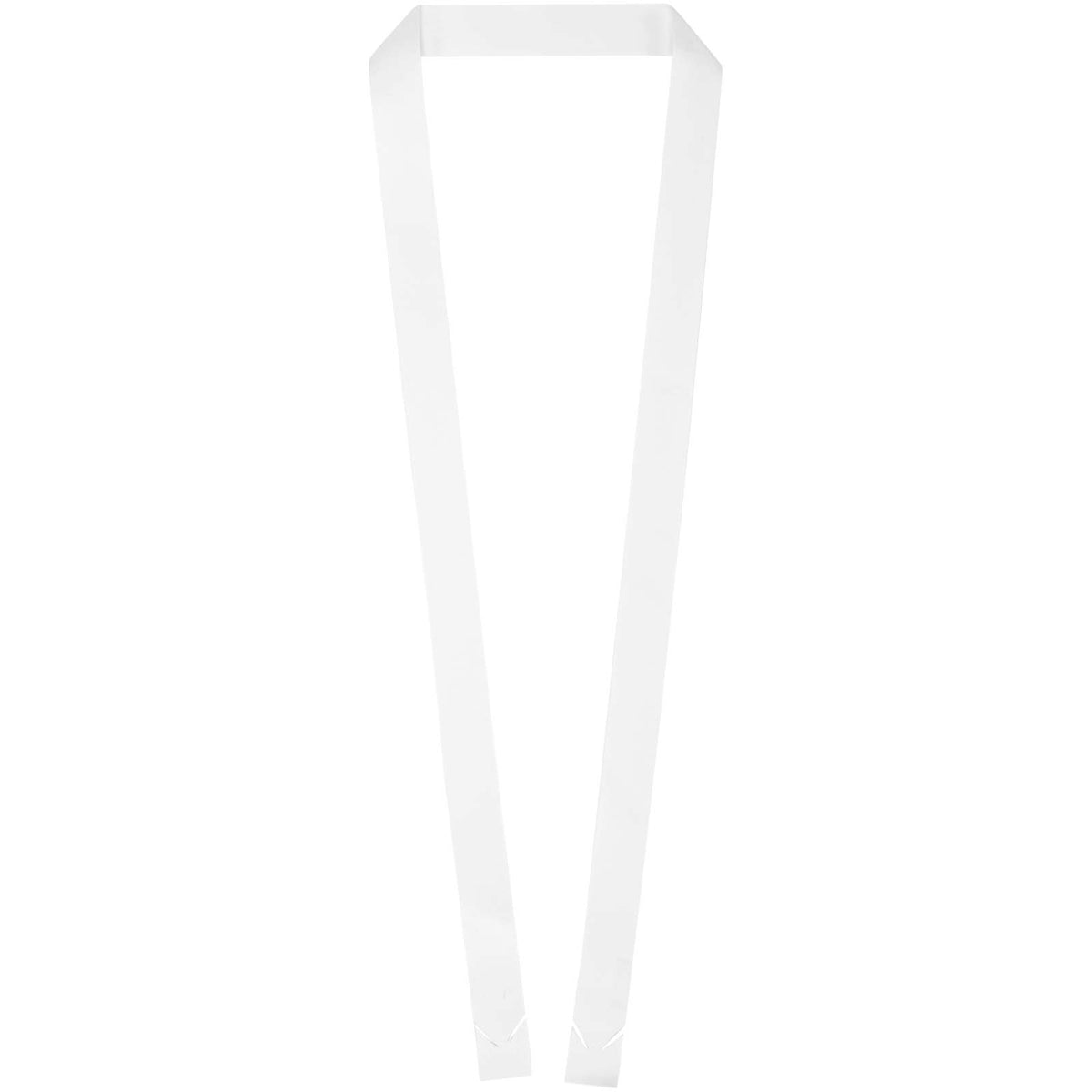 Kord PET Lanyard mit Papieranhänger – Weiss