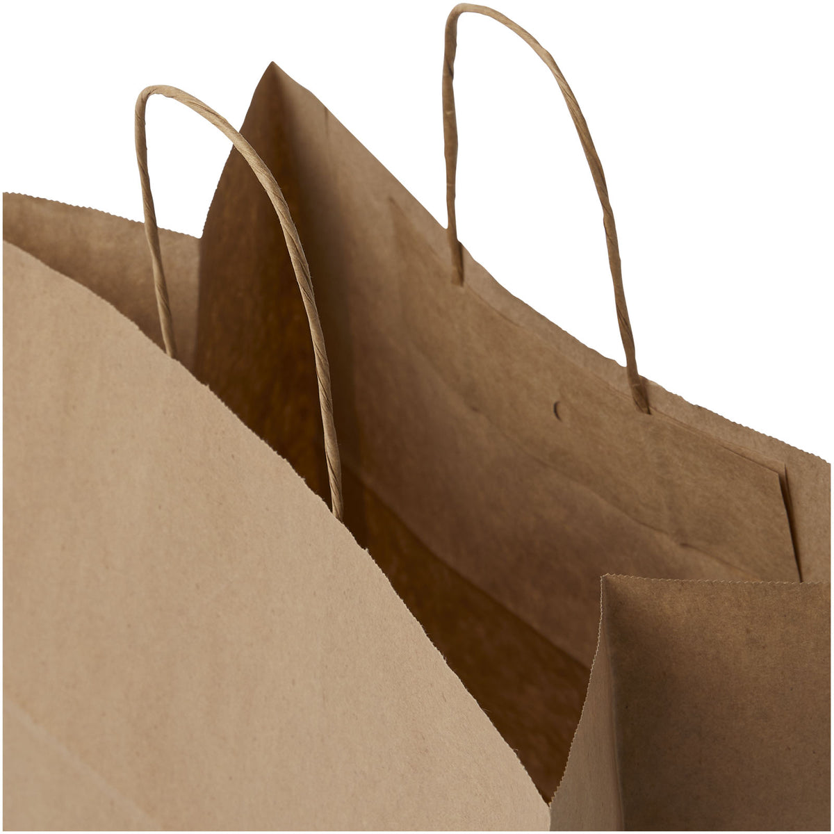 Kraftpapiertasche 80 90 g/m² mit gedrehten Griffen, 34 × 20 × 35 cm – Kraftpapier
