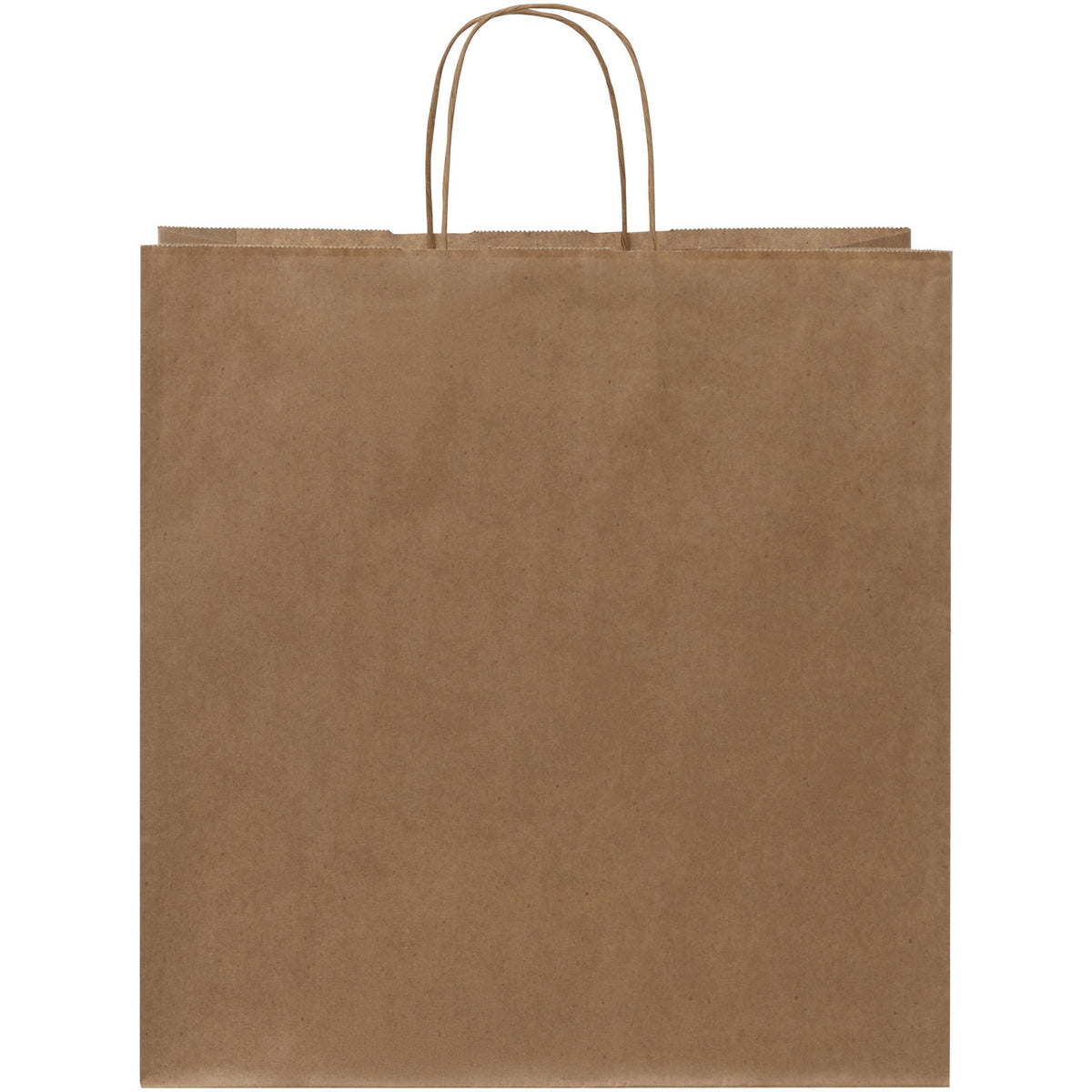 Kraftpapiertasche 80 90 g/m² mit gedrehten Griffen, 34 × 20 × 35 cm – Kraftpapier
